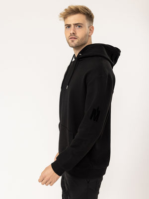 FASHION HOODIE Black / XS