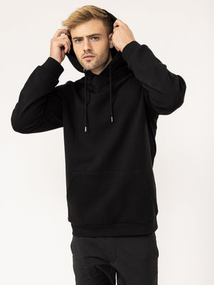 FASHION HOODIE Black / XS
