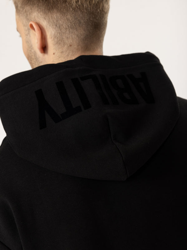FASHION HOODIE Black / XS