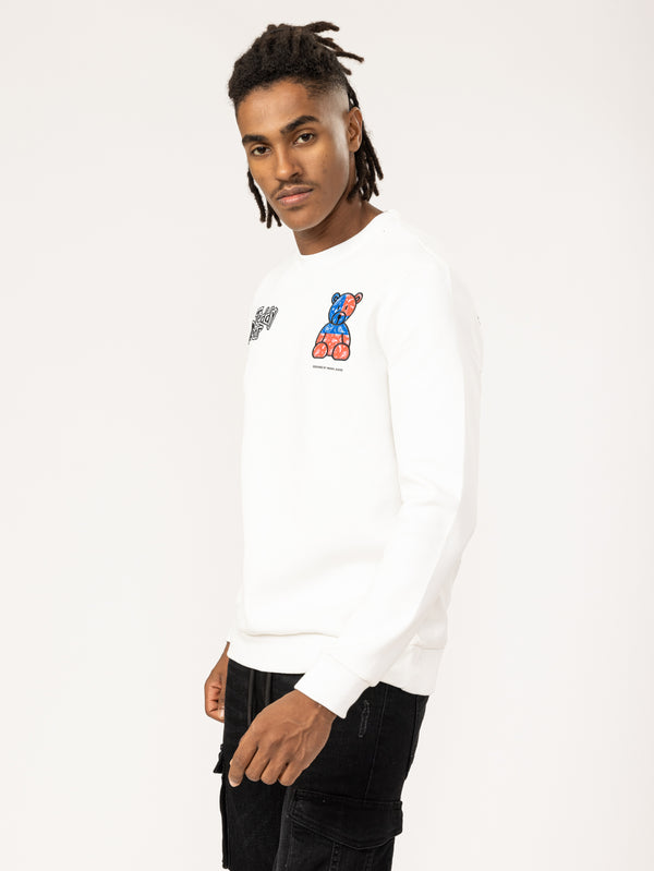 SWEATSHIRT White / XXS