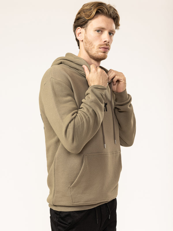 FASHION HOODIE Khaki / XXS