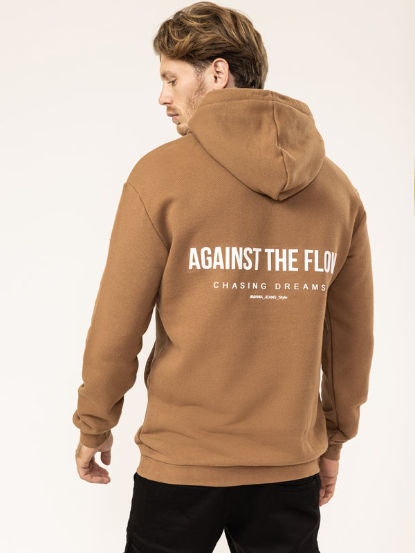 FASHION HOODIE Brown / XXS