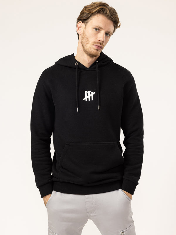 FASHION HOODIE Black / XS
