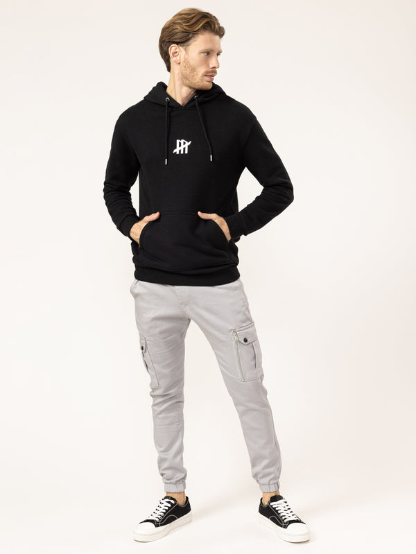 FASHION HOODIE Black / XS