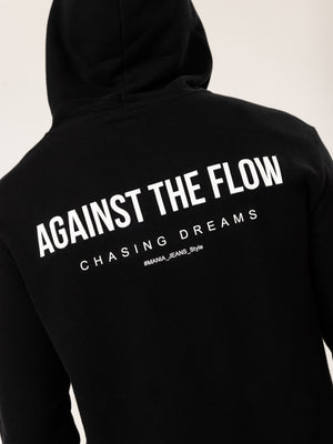 FASHION HOODIE Black / XS