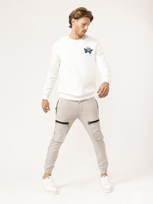 SWEATSHIRT White / XXS