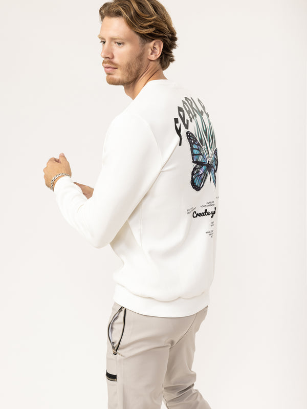 SWEATSHIRT White / XXS