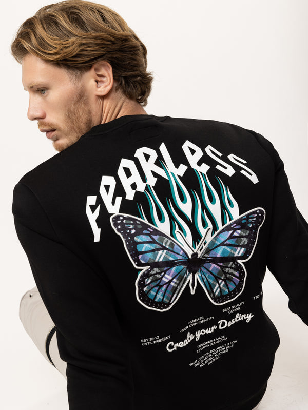 SWEATSHIRT Black / XXS