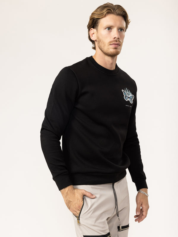 SWEATSHIRT Black / XXS