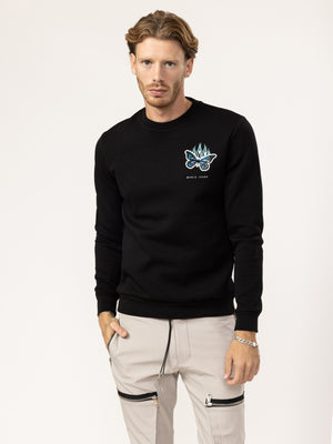 SWEATSHIRT Black / XXS