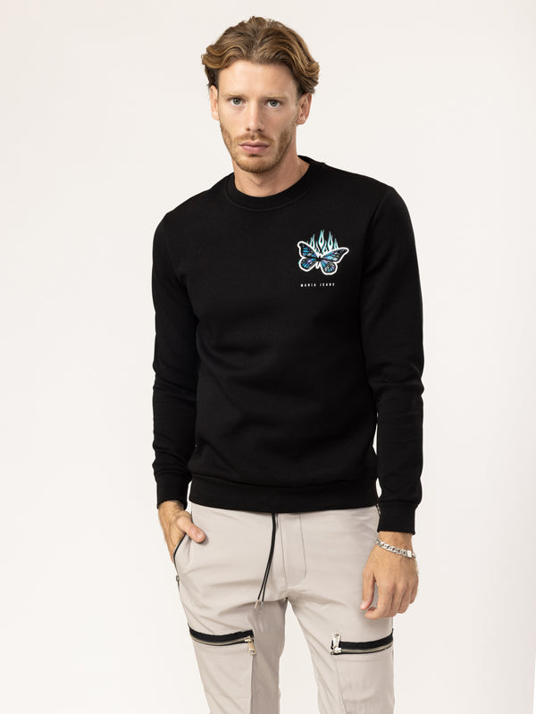 SWEATSHIRT Black / XXS