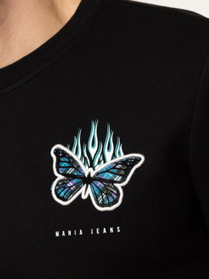 SWEATSHIRT Black / XXS