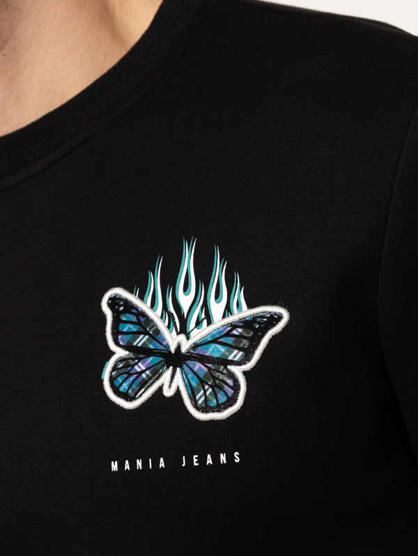 SWEATSHIRT Black / XXS