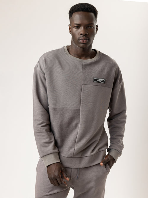 BASIC TOP SET Dark Gray / XXS