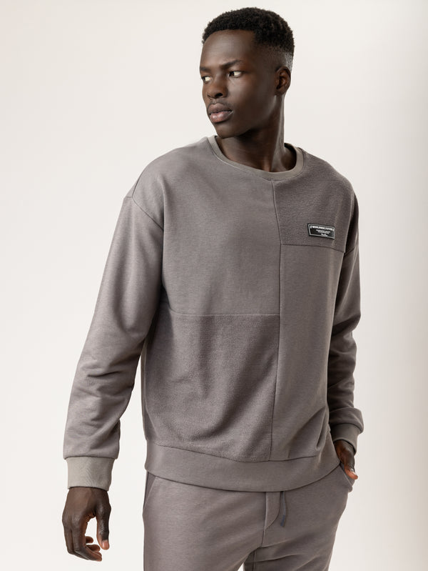 BASIC TOP SET Dark Gray / XXS