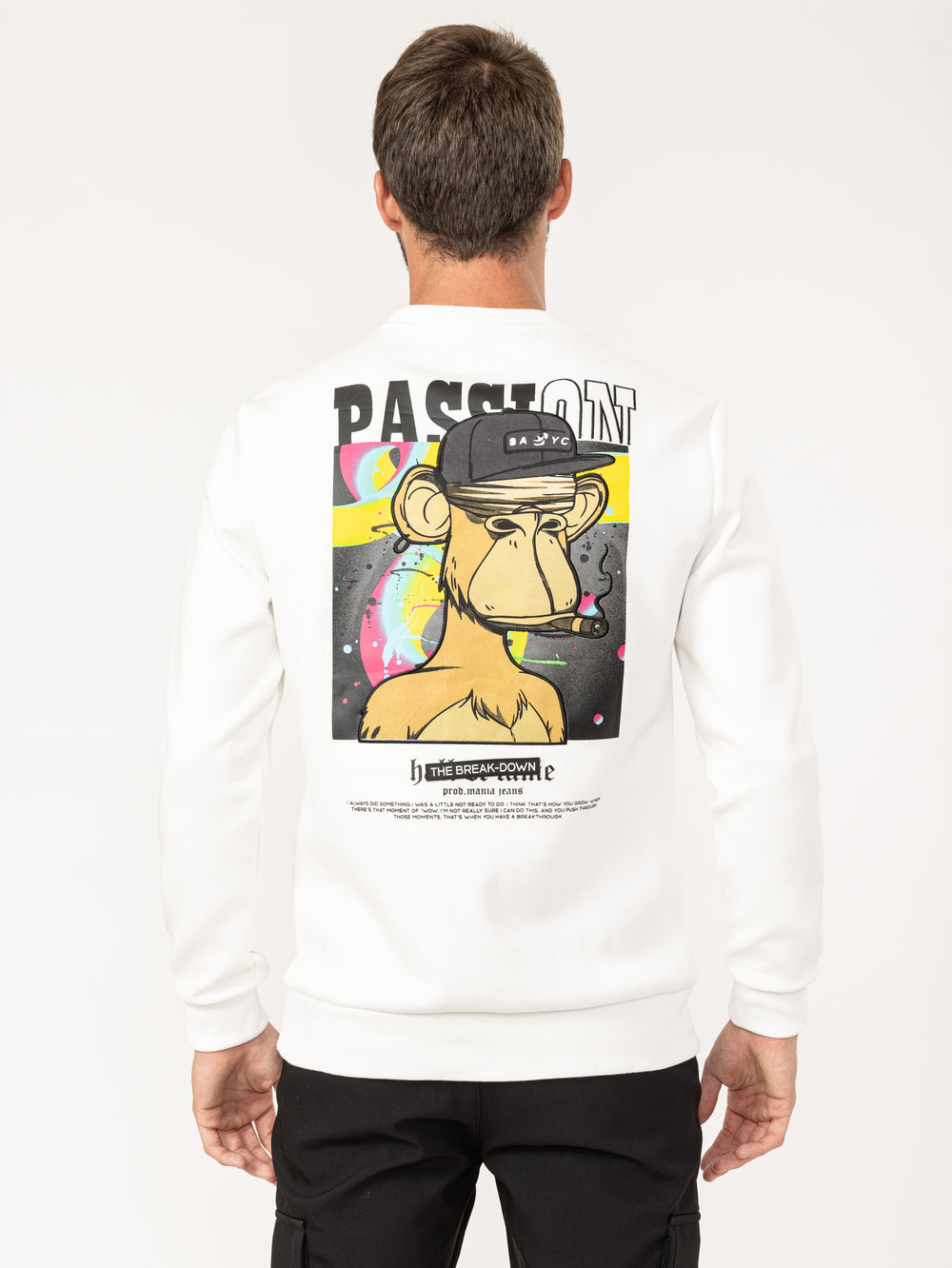 SWEATSHIRT White / XXS