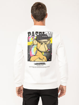 SWEATSHIRT White / XXS