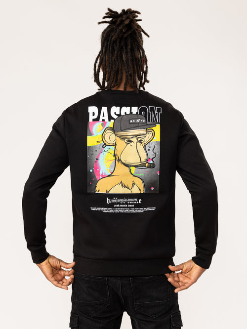 SWEATSHIRT Black / XXS