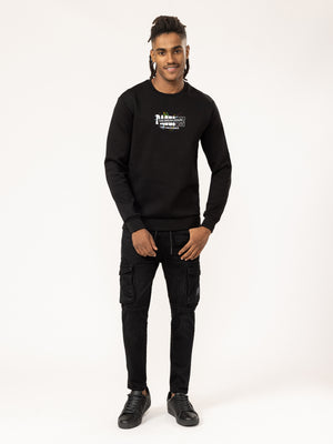 SWEATSHIRT Black / XXS