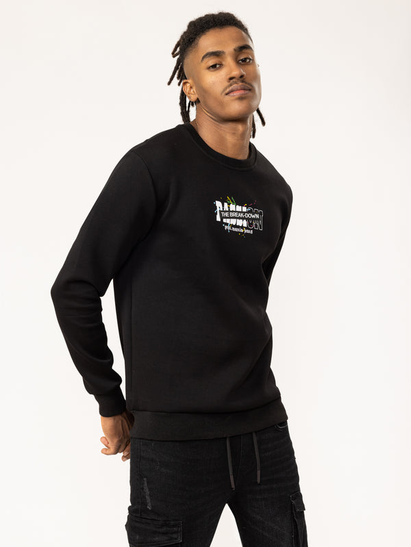 SWEATSHIRT Black / XXS