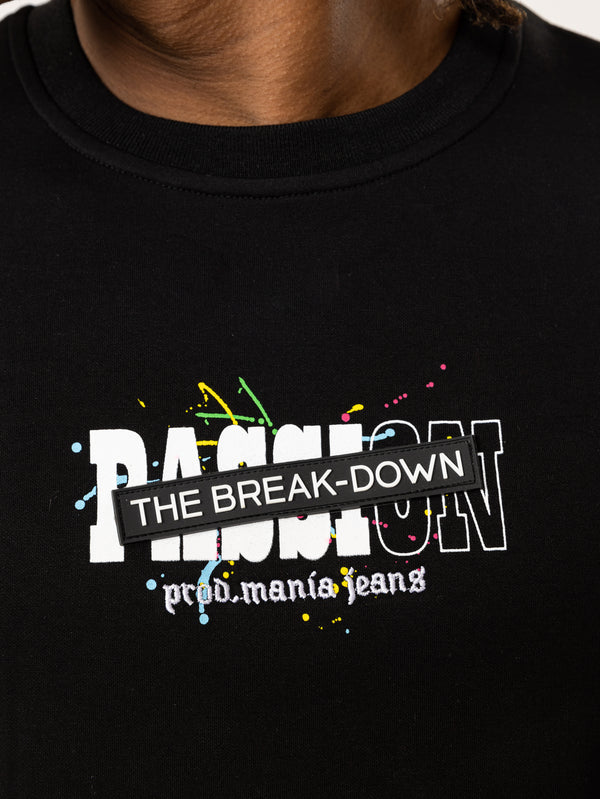 SWEATSHIRT Black / XXS