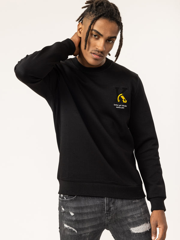 SWEATSHIRT Black / XXS