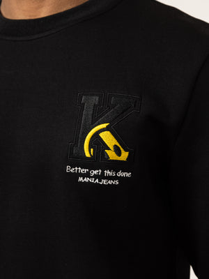 SWEATSHIRT Black / XXS