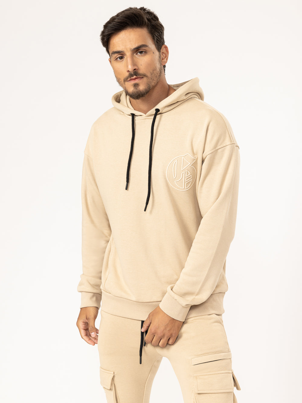 FASHION TOP SET Beige / XXS