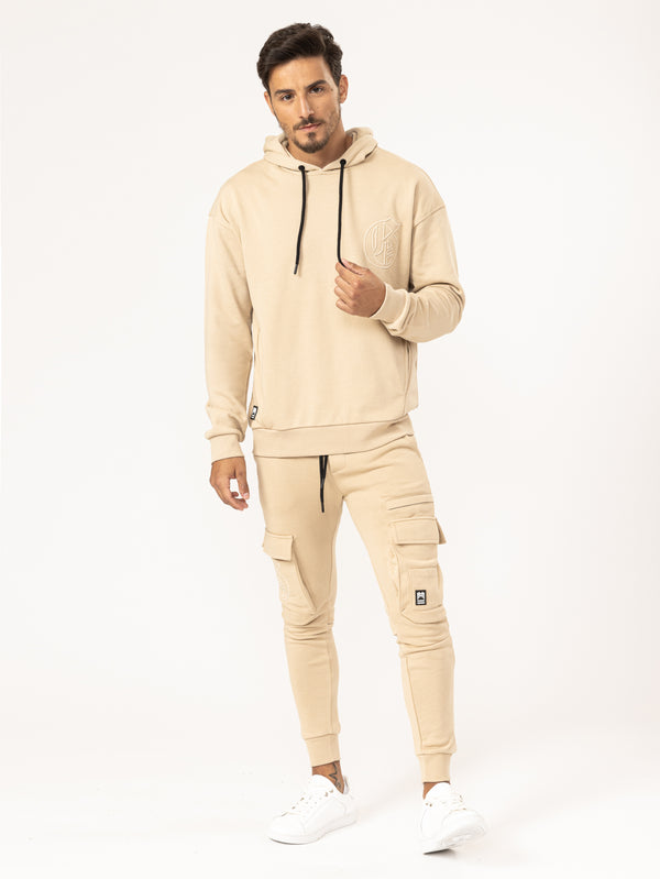 FASHION TOP SET Beige / XXS