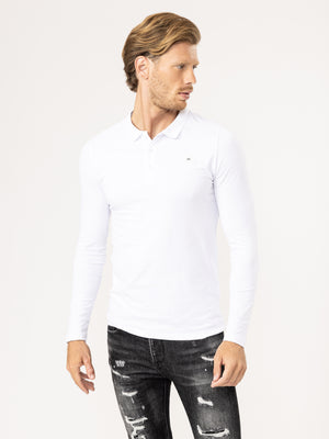 POLO SHIRT White / XXS