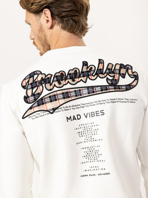 SWEATSHIRT White / XXS