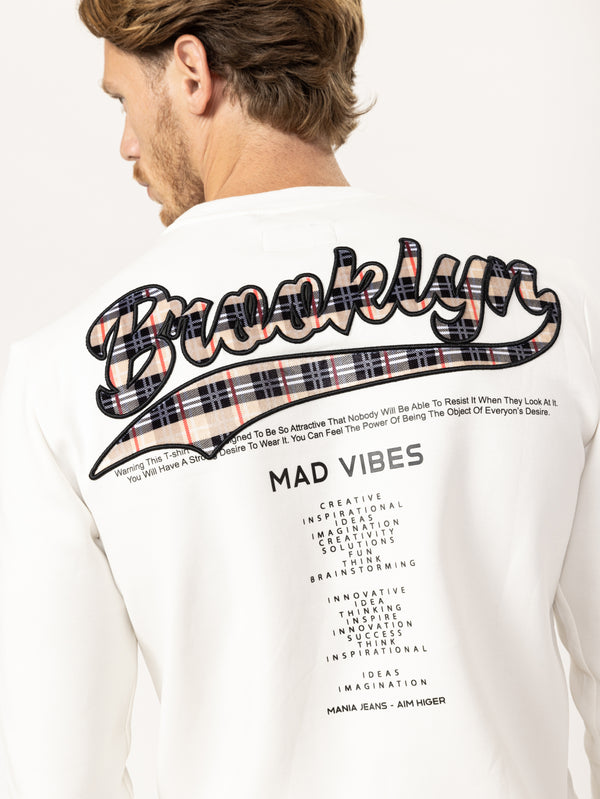 SWEATSHIRT White / XXS