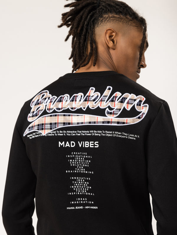 SWEATSHIRT Black / XXS
