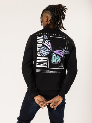 SWEATSHIRT Black / XXS