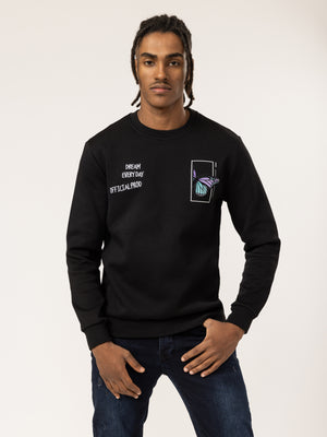 SWEATSHIRT Black / XXS