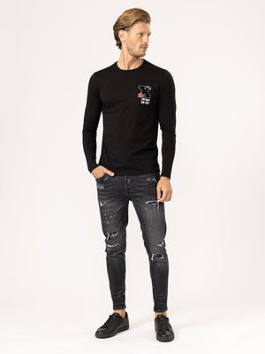 T-SHIRT Black / XXS