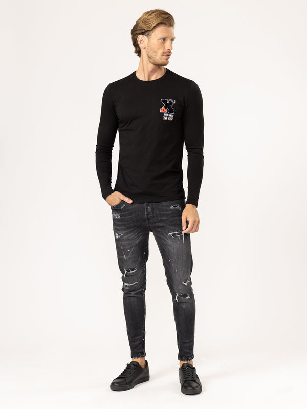 T-SHIRT Black / XXS