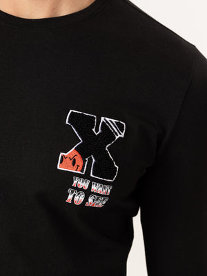 T-SHIRT Black / XXS
