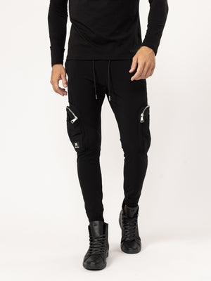 CARGO PANTS Black / 46