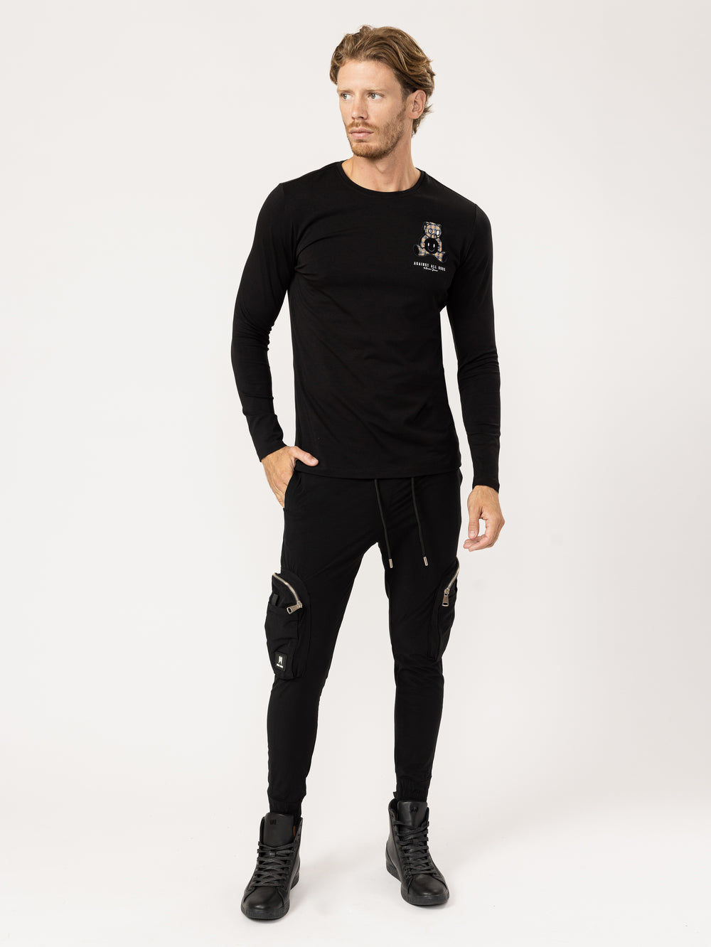 CARGO PANTS Black / 46
