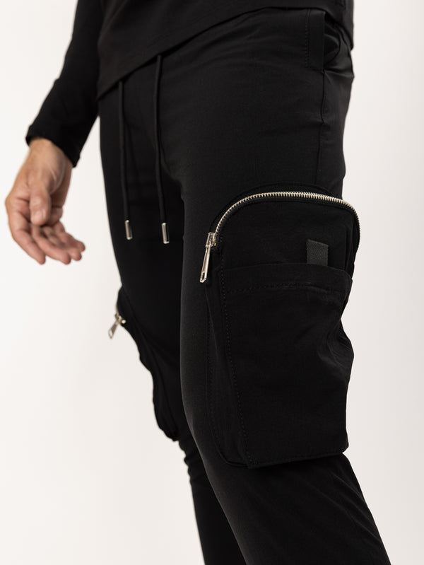 CARGO PANTS Black / 46