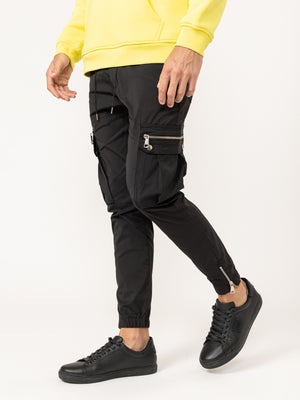 CARGO PANTS Black / 46