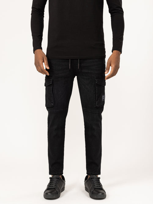 CARGO PANTS Black / 46