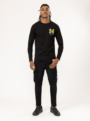CARGO PANTS Black / 46