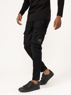 CARGO PANTS Black / 46