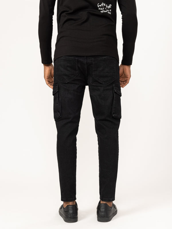 CARGO PANTS Black / 46