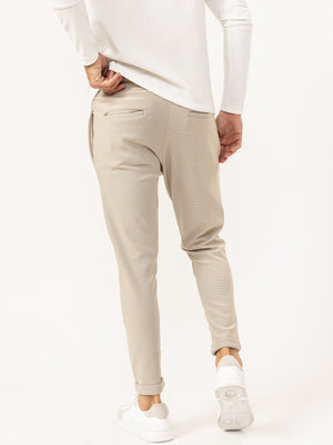 WOVEN PANTS Beige / 46