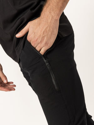 WOVEN PANTS Black / 46
