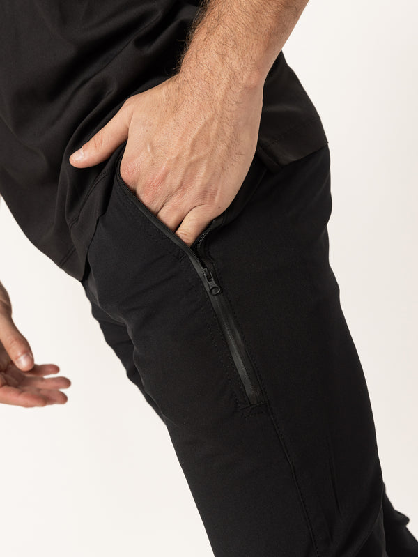 WOVEN PANTS Black / 46