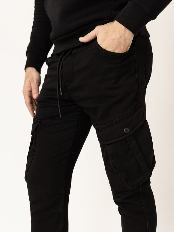 CARGO PANTS Black / 42